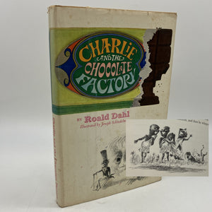 Charlie and the Chocolate Factory w Original Oompa Loompas (1970) Dahl HC Good
