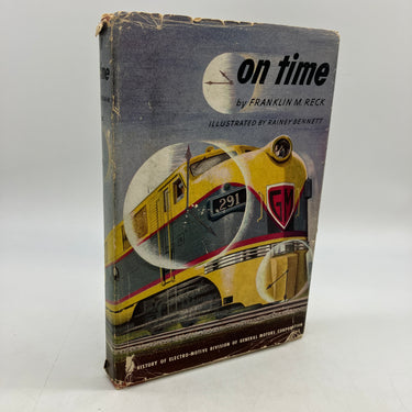 1st Edition On Time G.M. Electro-Motive Division 1948 Franklin Reck w Provenance