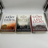 Liberation Trilogy Rick Atkinson Army at Dawn Day of Battle & Guns at Last Light