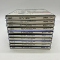 Masters of Classical Music 10 CD Set (1988) Laserlight Digital Disc Very Good