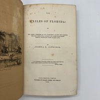 Exiles of Florida 1858 Joshua Giddings Native American Slavery History HC 1st Ed