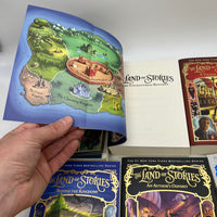 The Land of Stories Chris Colfer 6 Book Complete Paperback Gift Set Slipcase VG