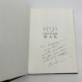 Signed Historical Atlas of the Vietnam War (1995) Harry Summers HC DJ Very Good