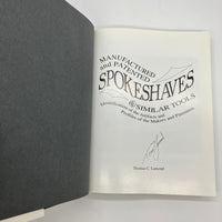 Signed Manufactured & Patented Spokeshaves 1997 Thomas Lamond HC w NETCA Insert