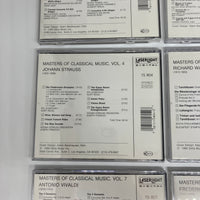 Masters of Classical Music 9 CD Set (1988) Laserlight Digital Disc Very Good