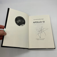 Signed Jim Lovell Apollo 13 30th Anniversary Edition 2000 Jeffrey Kluger DJ Good