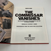 First Edition The Commissar Vanishes (1997) David King Large Hardcover DJ Good