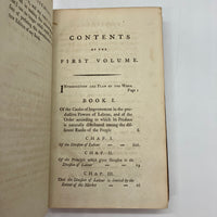 An Inquiry Into Nature & Causes of the Wealth of Nations 3 Vol. 5th Edition (1789) Adam Smith Very Good