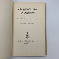 First Edition The Gentle Art of Smoking (1954) Alfred Dunhill Hardcover DJ Good