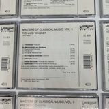 Masters of Classical Music 9 CD Set (1988) Laserlight Digital Disc Very Good