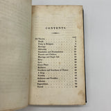 Essays Moral Economical & Political 1819 Francis Bacon Cloth Hardcover Very Good