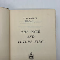 Signed T.H. White The Once & Future King 1958 Eighth Printing Hardcover DJ Fair