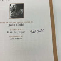 Signed Julia Child Baking With Julia 1996 Dorie Greenspan HC First Edition Good