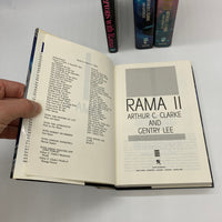 Rama Complete Series 1973-94 Arthur C Clarke 4 Set BCE Book Club Edition HC Good