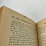 First English Edition The Interpretation of Dreams 1913 Sigmund Freud Cloth HC