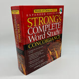 Strongs Complete Word Study Concordance Expanded Edition w CD-ROM 2004 Very Good