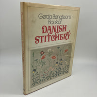 Gerda Bengtsson's Book of Danish Stitchery 1972 Hardcover Dust Jacket Very Good