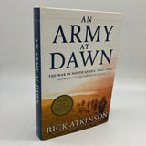 An Army at Dawn: Liberation Trilogy Vol. 1 (2002) Rick Atkinson WW2 History HC Very Good