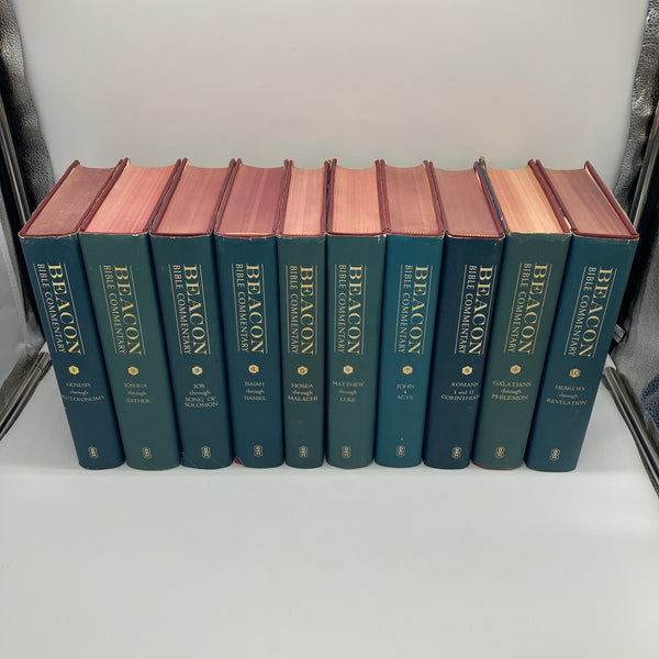 Beacon Bible Commentary 10 Book Set 1964-69 Beacon Hill Press Good First Edition