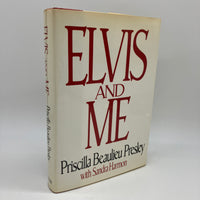 Elvis and Me (1985) Priscilla Beaulieu Presley Hardcover Dust Jacket Very Good