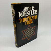 The Thirteenth Tribe (1976) Arthur Koestler Khazar Empire Hardcover Dust Jacket