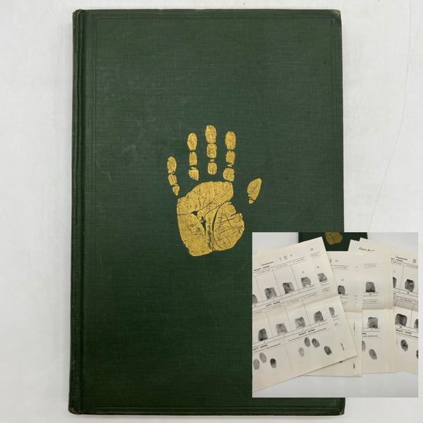 The Finger Print Instructor w Plates (1942) Frederick Kuhne Hardcover Very Good