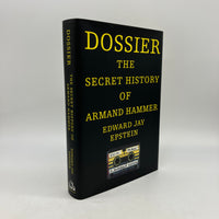 Dossier Secret History of Armand Hammer (1996) Edward Jay Epstein HC Acceptable