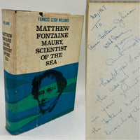 Matthew Fontaine Maury Scientist of Sea by Frances Williams w Family Provenance