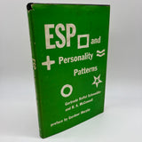 ESP And Personality Patterns 1964 Gertrude Schmeidler R.A. McConnell HC DJ Good