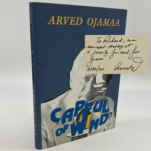 Signed First Edition Capful of Wind 1999 Arved Ojamaa WW2 Communism HC Very Good