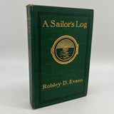 A Sailor's Log Forty Years of Naval Life 1908 Robley Evans Autobiography HC Good