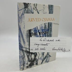 Signed First Edition The Wind At My Back (2001) Arved Ojamaa Communism Very Good