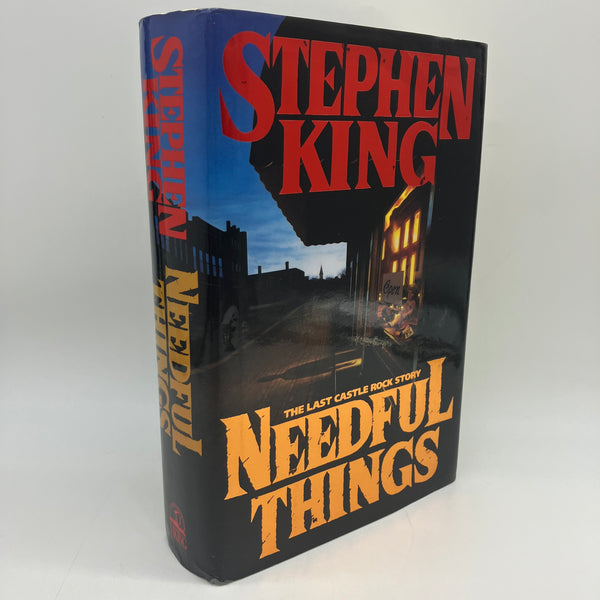 First Edition Needful Things (1991) Stephen King Hardcover Dust Jacket Very Good