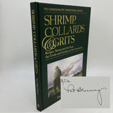 Signed Pat Branning Shrimp Collards & Grits Tricentennial Ed. 2011 Leather Good