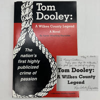 Signed Karen Reynolds Tom Dooley A Wilkes County Legend 2002 NC True Crime PB VG