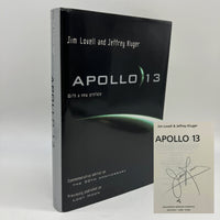 Signed Jim Lovell Apollo 13 30th Anniversary Edition 2000 Jeffrey Kluger DJ Good