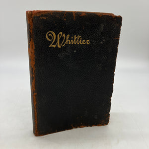 The Poems of John Greenleaf Whittier (1902) Abolitionist Leather Acceptable