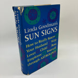 Linda Goodman's Sun Signs (1968) Linda Goodman Astrology Hardcover Dust Jacket