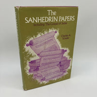 First Edition The Sanhedrin Papers (1973) Charles Schafer Hardcover DJ Good