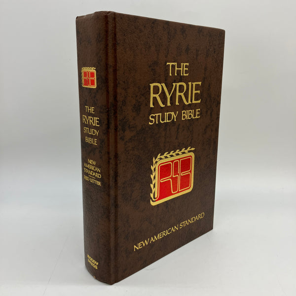 The Ryrie Study Bible: New American Standard (1978) Red Letter Hardcover Good