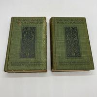 Sacred and Legendary Art 2 Volume Set (1895) Anna Jameson Illustrated HC Good