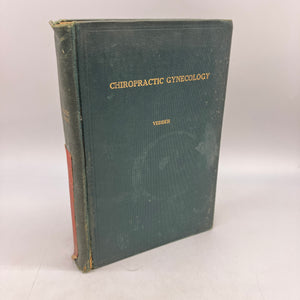 Text Book on Chiropractic Gynecology 1923 Harry Vedder Palmer Green Book HC Poor