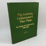 The American Cabinetmakers Plow Plane 1700-1900 (1981) John Moody Hardcover Good