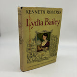 First Edition Lydia Bailey (1947) Kenneth Roberts Hardcover Dust Jacket Good