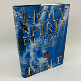 Holy Spirit Encounter Bible New Living Translation (1997) Hardcover DJ Very Good