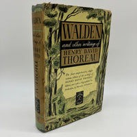 Walden and Other Writings of Henry David Thoreau (1950) Modern Library Hardcover