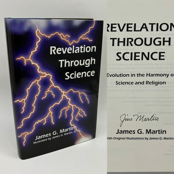 Signed James Martin Revelation Through Science w Errata 2016 Hardcover Very Good