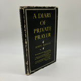 A Diary of Private Prayer (1949) John Baillie Devotional Cloth Hardcover DJ Good