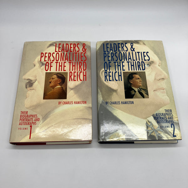 Leaders & Personalities of the Third Reich Vols 1 & 2 1996 Charles Hamilton Good