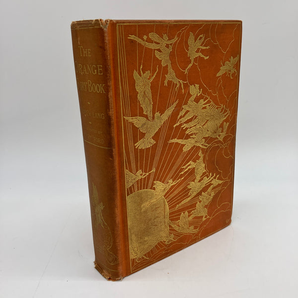 First Edition The Orange Fairy Book (1906) Andrew Lang Color Illustrated Good